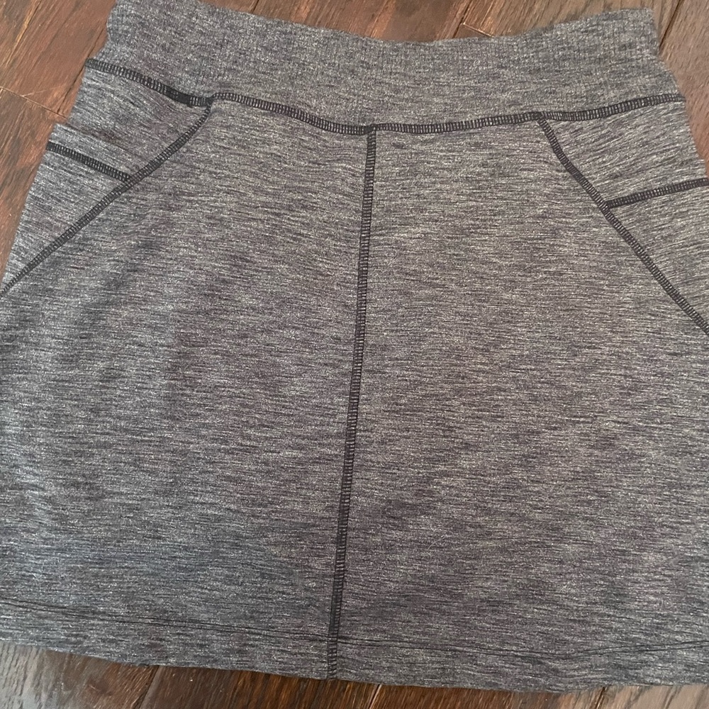 Grey Athletic Skirt